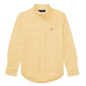 Yellow Ralph Lauren Women's Button Down